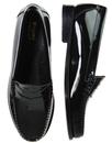 Penny Wheel BASS WEEJUN Retro Patent Loafers B