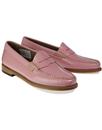 Penny Wheel BASS WEEJUN Retro Patent Loafers ROSE