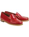 Penny Wheel BASS WEEJUN Retro Patent Loafers TR