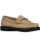 G.H BASS x FRED PERRY Mod Chain Penny Loafers SAND