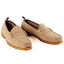 Larson Suede BASS WEEJUNS Retro Penny Loafers (E)