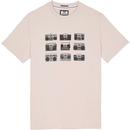 Weekend Offender Boombox Retro 80s Music T-shirt in Pumice