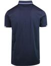 Cather WEEKEND OFFENDER Retro Tipped Polo Top NAVY