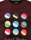 Circles and Stripes WEEKEND OFFENDER Retro 80s Tee