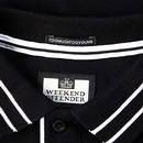 Frankie WEEKEND OFFENDER Mod Tipped Pique Polo