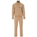 Weekend Offender Franks Way Retro 1980s Casuals Funnel Neck Tracksuit in Sandcastle