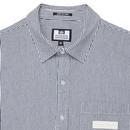 Gervasi Weekend Offender Stripe Denim Twill Shirt 