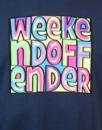 Mad Cyril WEEKEND OFFENDER Retro 80s Logo T-shirt