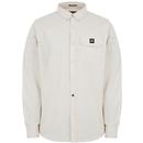 Weekend Offender Postiano 60s Mod Button DownRanger Shirt in Chalky