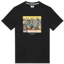 Weekend Offender Selhurst Cantona Kung Fu Kick Tee in Black