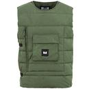 Weekend Offender Tactician Retro Gilet style Tactical Vest in Green Clay