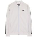 Weekend Offender Usyk Retro Track Top in Dove Grey
