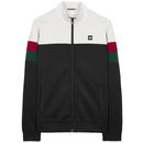 Weekend Offender Vendetti Retro Track Top in Black