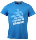 Sixty Hours WEEKEND OFFENDER Retro Indie T-shirt