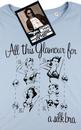 WORN FREE John Lennon Glamour Retro Indie T-Shirt