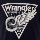 WRANGLER Americana Retro Biker Logo T-Shirt