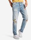 Boyton 70s WRANGLER Retro Patched & Ripped Jeans