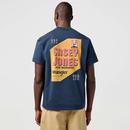 Wrangler Casey Jones Graphic Print Tee in Rivet Navy 112362801