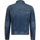 Wrangler Retro 70s Classic Denim Jacket Mid Stone