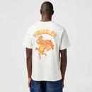 Wrangler Cowboy Print Graphic T-shirt in Vintage White 112362797