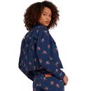 WRANGLER Women's Retro Crop Denim Floral Jacket BD