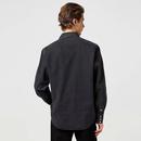 WRANGLER Retro 70s Rinse Black Denim Western Shirt