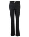 WRANGLER Retro 1970s Stretch Denim Flares (Black)