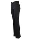 WRANGLER Retro 1970s Stretch Denim Flares (Black)