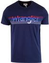 WRANGLER Retro Seventies Speed Stripe Logo T-shirt