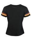 WRANGLER Women's Retro 70s Rainbow Stripe T-shirt