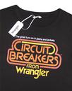 Circuit Breaker WRANGLER Women's Retro 70s T-Shirt