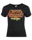 Circuit Breaker WRANGLER Women's Retro 70s T-Shirt