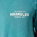 Wrangler Men's Retro Graphic Jersey T-shirt Hydro