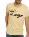 WRANGLER Men's Retro 70s Birds & Sunset Logo Tee Y