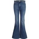 WRANGLER Women's 70s Retro Flare Jeans PINE FIELD