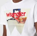 WRANGLER Retro Skatebaord Photo Logo T-shirt