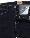 Spencer WRANGLER Retro Mod Slim Dark Denim Jeans