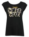 Super Star WRANGLER Retro 70s Cap Sleeve T-Shirt