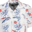 Wrangler Surfin' Rodeo Retro Pocket Resort Shirt 