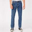 Wrangler Texas Slim Medium Stretch Stonewash Jeans 112141144