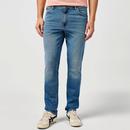 Wrangler Texas Slim Low Stretch Denim Jeans in Breeze 112364458