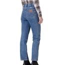 WRANGLER Womens Wild West High Rise Straight Jeans