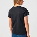 Wrangler Retro 70s Logo Graphic Faded Black Tee 
