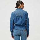Wrangler Regular Femme Peplum Retro Denim Shirt LH