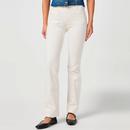 Wrangler Women's Retro '70s Flare Worn White Denim Jeans	