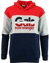 Kabel WRANGLER Women's 70's Block Colour Hoodie