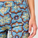 Wrangler Mid Rise Bootcut 70s Floral Print Jeans
