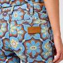 Wrangler Mid Rise Bootcut 70s Floral Print Jeans