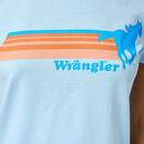 Wrangler 70s Horse Graphic Retro Ringer Tee (DB)
