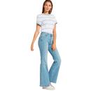 WRANGLER Women's 70s Retro Flare Jeans DESERT SKY